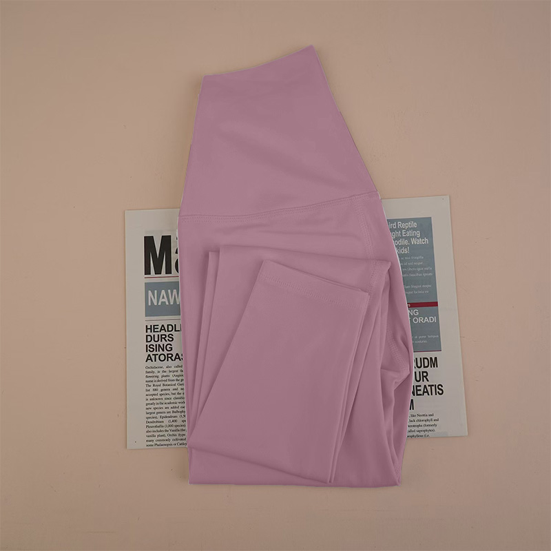 High waist nude yoga pants female elastic tight hip lifting exercise fitness leggings