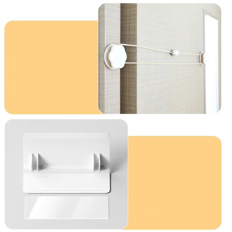 New Automatic Pet Door Opener Elastic Cord Cat Entry Doorway Door Closer Punch-Free Automatic Door Closers Open Door Hole