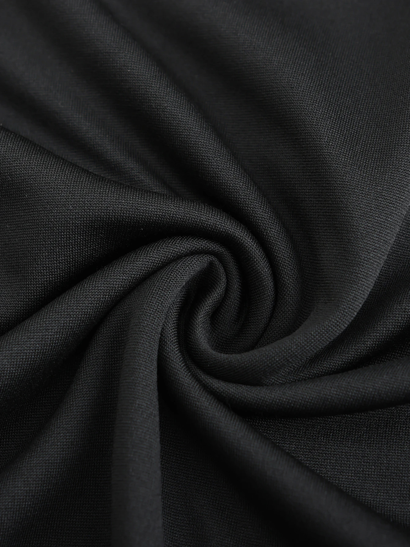 Fashion black base shirt Solid round neck mens long sleeved Tshirt 241011