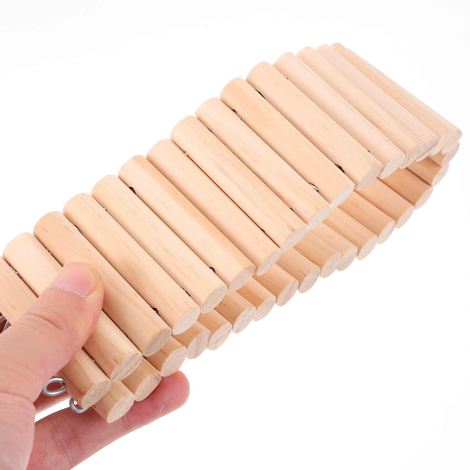 Decor Rat Ladder Toys Chinchilla Cage Landscaping Ladders Plaything Guinea Pig Solid Wood Wooden