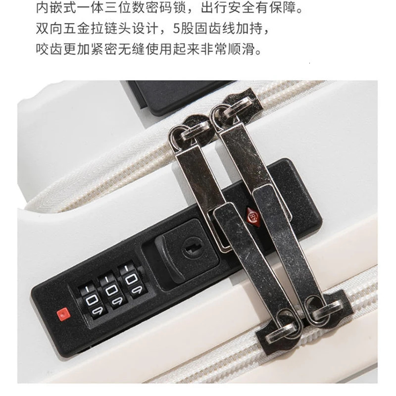 18 female boarding lage small lightweight 20 inch front opening multifunctional travel suitcase for men 241007 e7a2 4