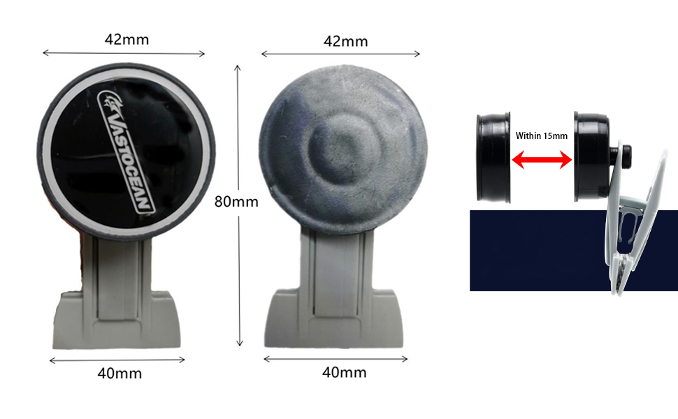 Vastocean Fish Tank Strong Magnetic Seaweed Vegetable Feeding Clip Laver Clip Aquarium Supplies