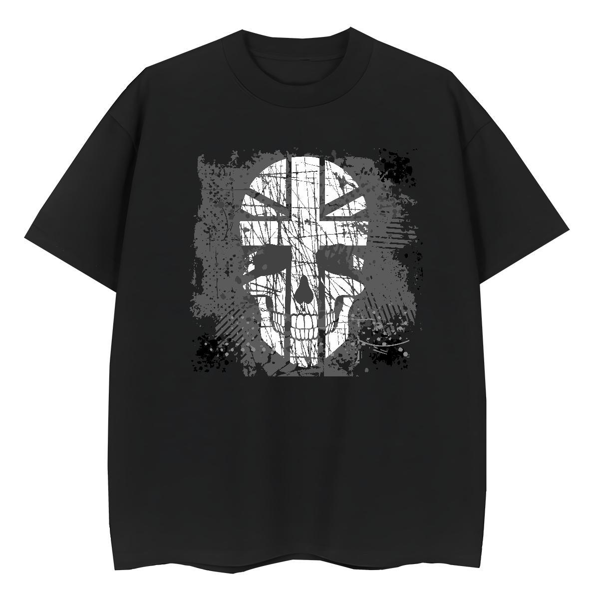 Stylist Womens T Shirts 100% Cotton 230g Short sleeve Soft Casual Beach skull Couples T Shirts Unisex Customized Polos