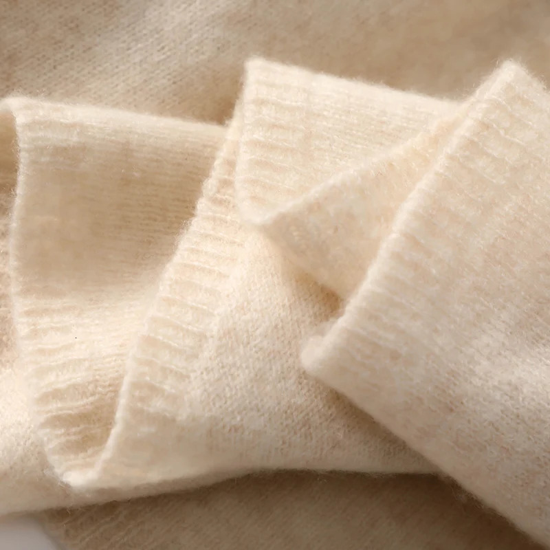 KOIJINSKY 100% Cashmere180*45 Womens Knitted Scarf Autumn Soft Solid Scarf Winter Warm Solid Mens Scarf 241009