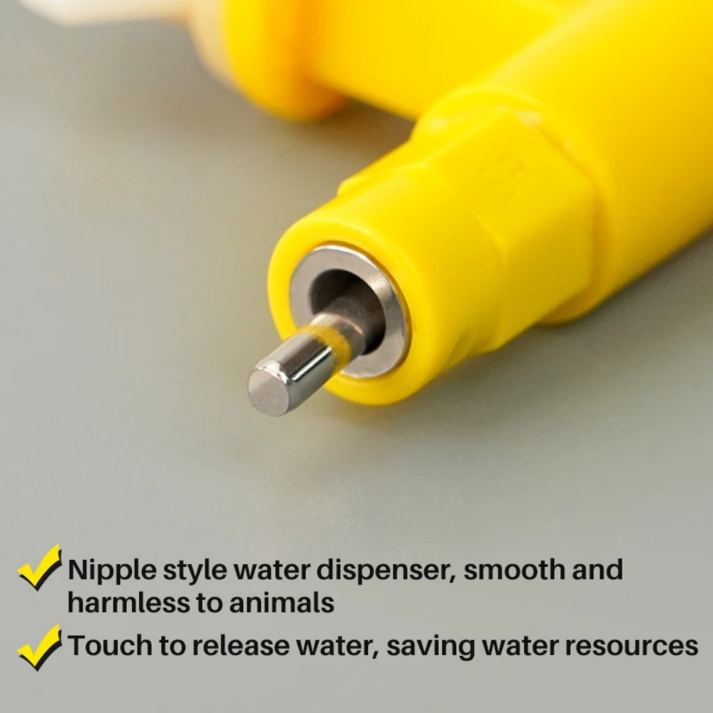 2/4/6pcs Automatic Chicken Waterer Needle Type Water Nozzle Leak-Proof Bird Feeder Poultry Waterer Farm Chicken Supplies