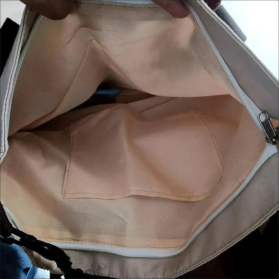 Korean womens casual cross bag large capacity sail bag letter printed womens handbag university student handbag 241008