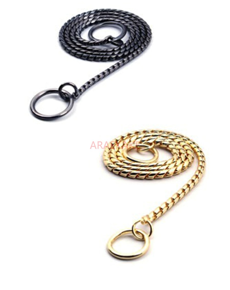 Dog P Chain Collar Traction Rope Snake Chain P Rope Training Dog P Character Dog Chain Training Rope