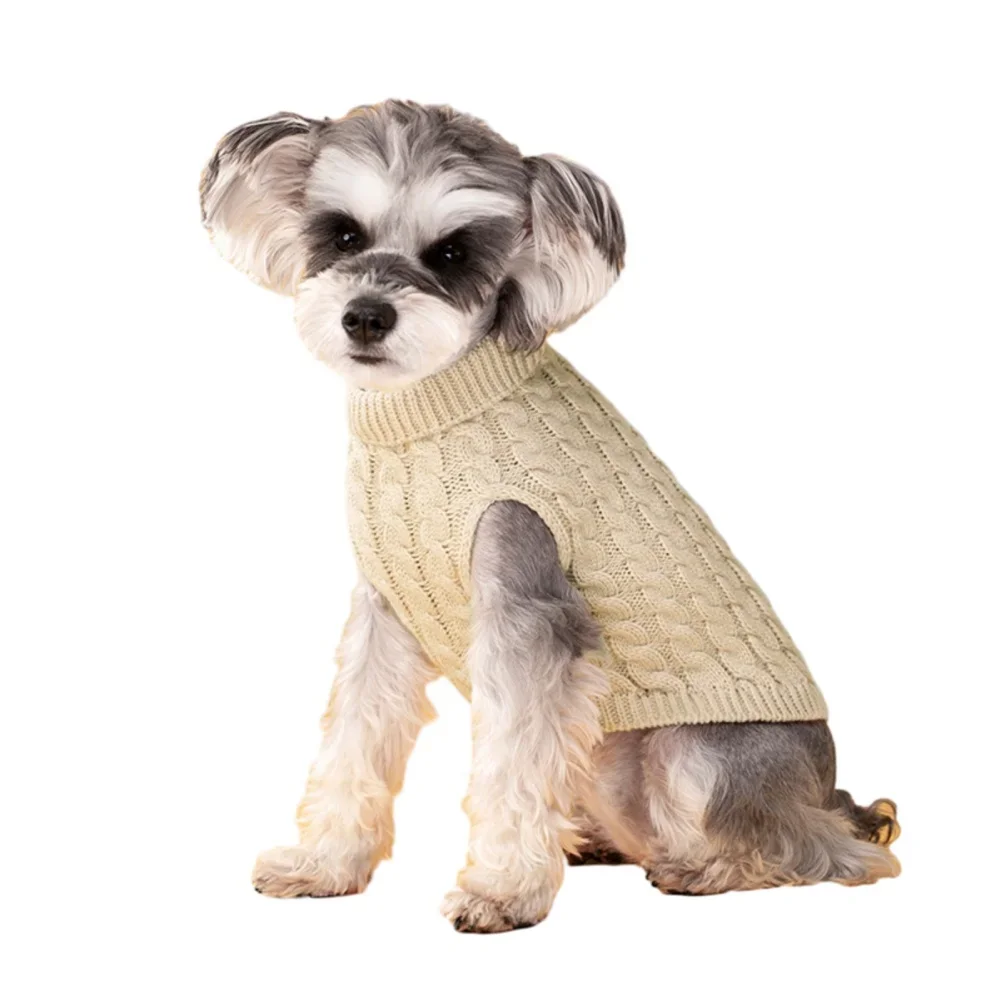 Pet Solid Colour Sweater Candy-Colored Sweater Autumn Winter Comfortale Sweater