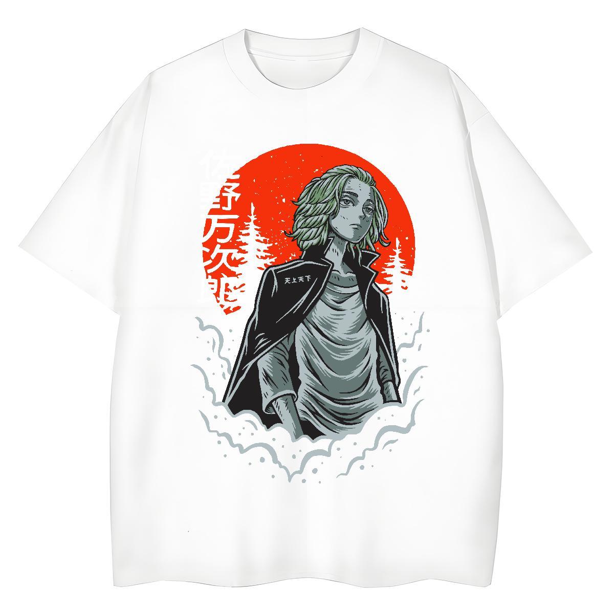 Casual New Woman T Shirts 230g 100% Cotton Short sleeve Soft Sports Street Wear Tokyo Revengers Woman Tshirt Comfortable DIY Printed Polos