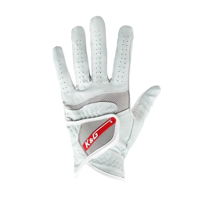 Pack 1 Golf Gloves Mens Left Hand Soft Breathable Pure Sheepskin Anti Slip Particles Small and Medium Size 241009