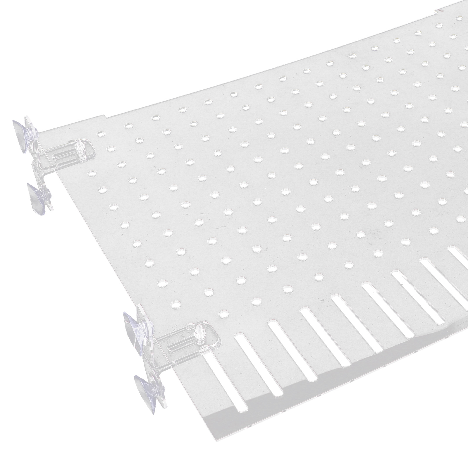 Fish Tank Isolation Board Water Case Suction Cup Aquarium Divider Baffle Acrylic