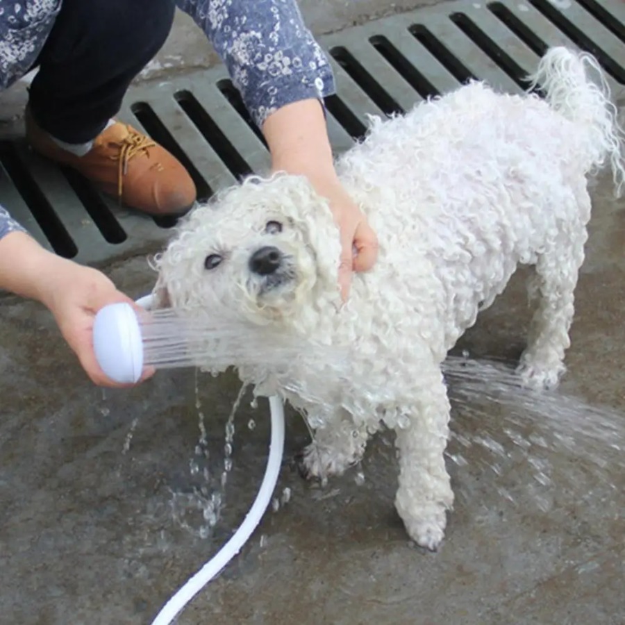 MultiFunctional Faucet Shower Sprinkler Drain Filter Hose Sink Wash Head Shower Extender Bathroom Pet Bath Pet Cleaning Supplies