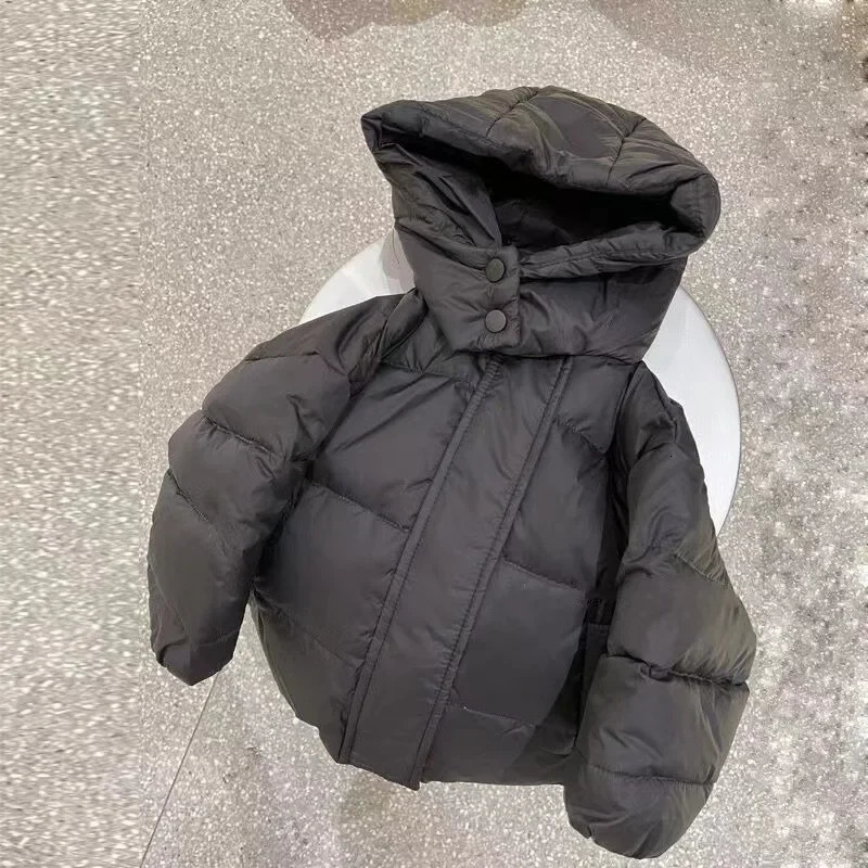 Children Korean Down Cotton Parkas Child Cottonpadded Coat Boys Clothing Kids Winter Jacket for Warm Thick Girls Outerwear 241011