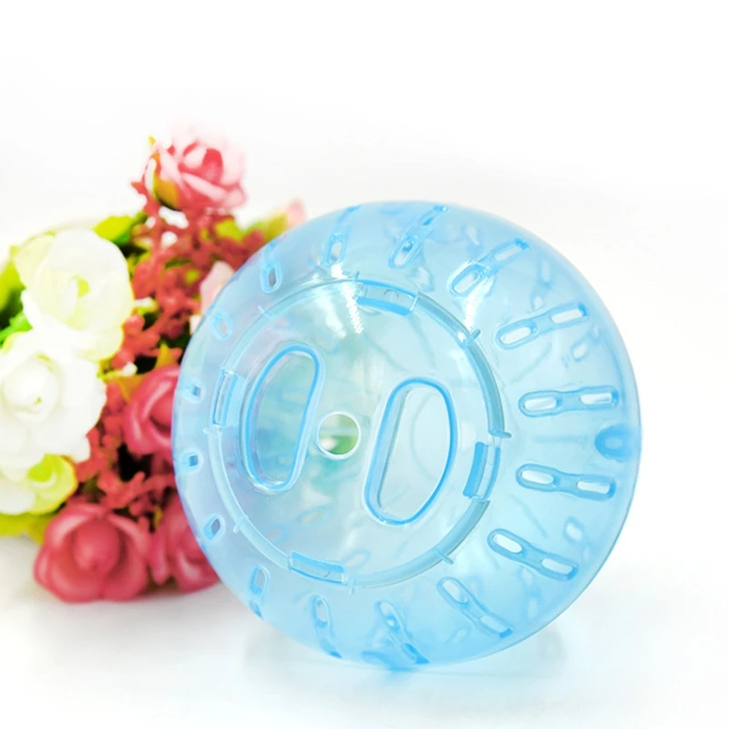 Dwarf Hamster Exercise Ball Plastic Mute Running Spinner Toy for Mini Gerbil