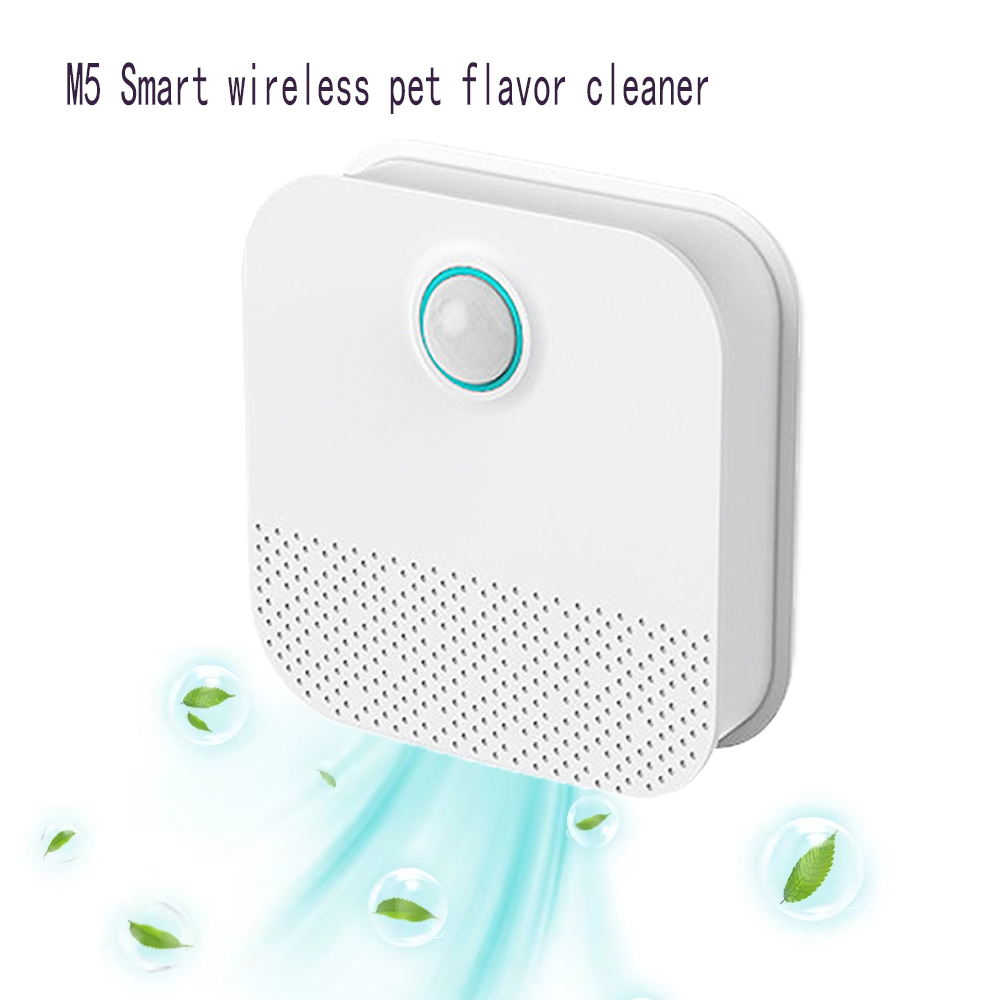 Smart Wireless Pet Odor Purifier For Cat Litter Box Deodorization Pet Toilet Rechargeable Air Purifier