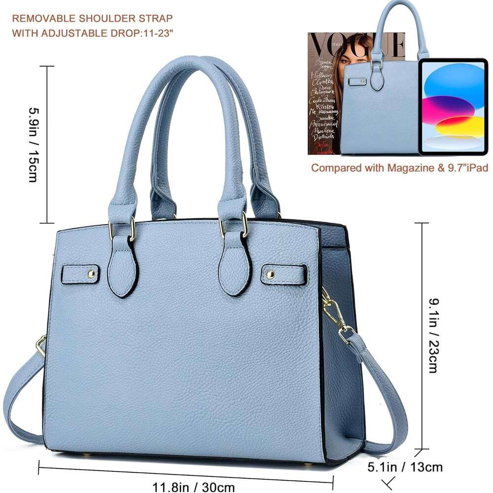 Bag Crossbody Tote Purses for Women Shoulder Handbag PU Leather Top Handle Satchel Bags 95c2 s 71f0