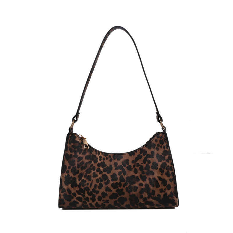CMM French Niche Design Bag Popular New Trendy and Stylish Handbag for Women Fashion Leopard Print Single Shoulder Armpit Bag