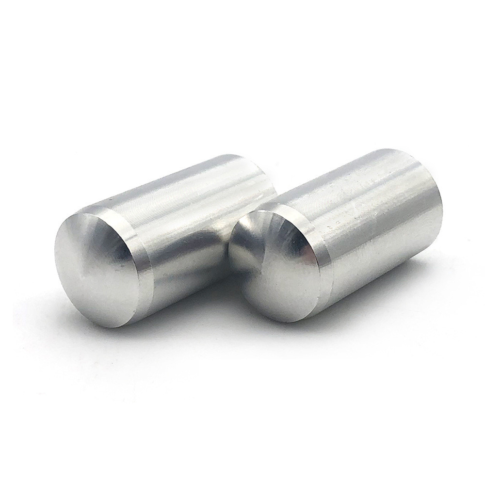Stainless Steel Shaft for Precise Alignment - Unique Design with Rounded Heads and Chamfered Pins
