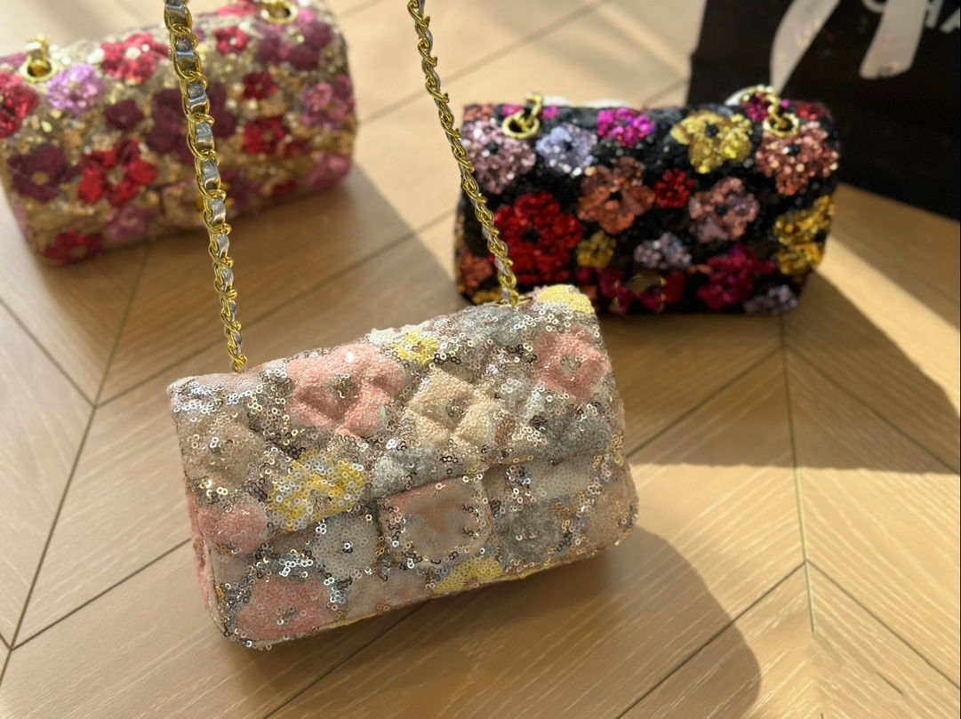 Luxury designer bag Classic CF bags handbags women Fashion shopping shoulder bag totes Glitter Cosmetic Chain bag crossbody messenger bags purse Envelope wallet