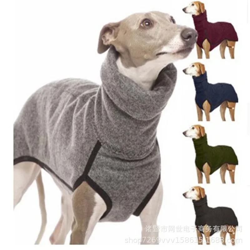 Popular Dog Clothing in Europe and The United States The New Fashionable 2024 Dog Velvet Golden Fur Solid Color Dog Clothing