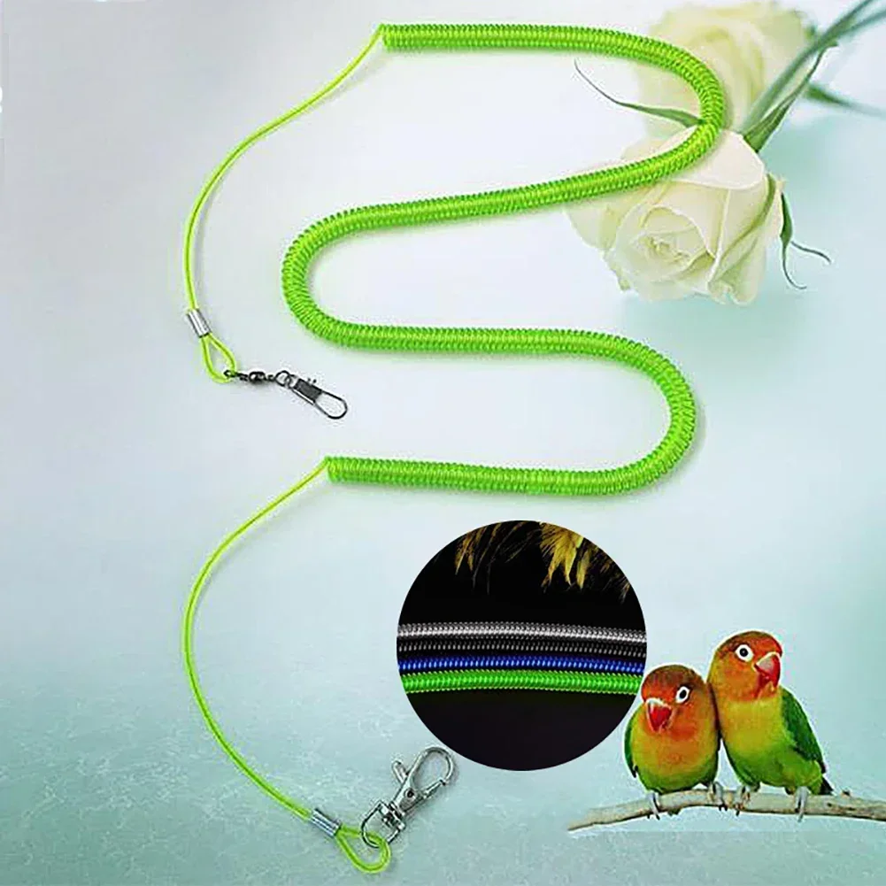 Parrot Bird Leash Flying Training Rope Straps Parrot Cockatiels Starling Budgie Training Rope Bird Supplies Pigeon Accessories