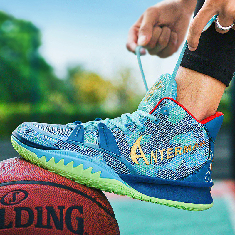2024 fashion non-slip young men's training shoes comfortable and breathable versatile sports low-top basketball shoes