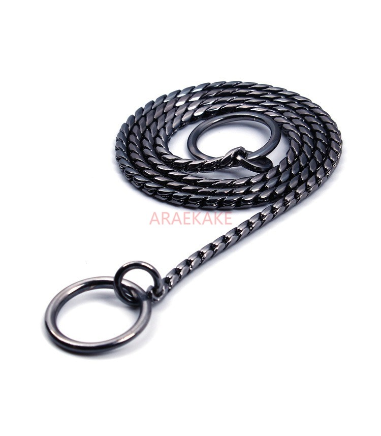 Dog P Chain Collar Traction Rope Snake Chain P Rope Training Dog P Character Dog Chain Training Rope