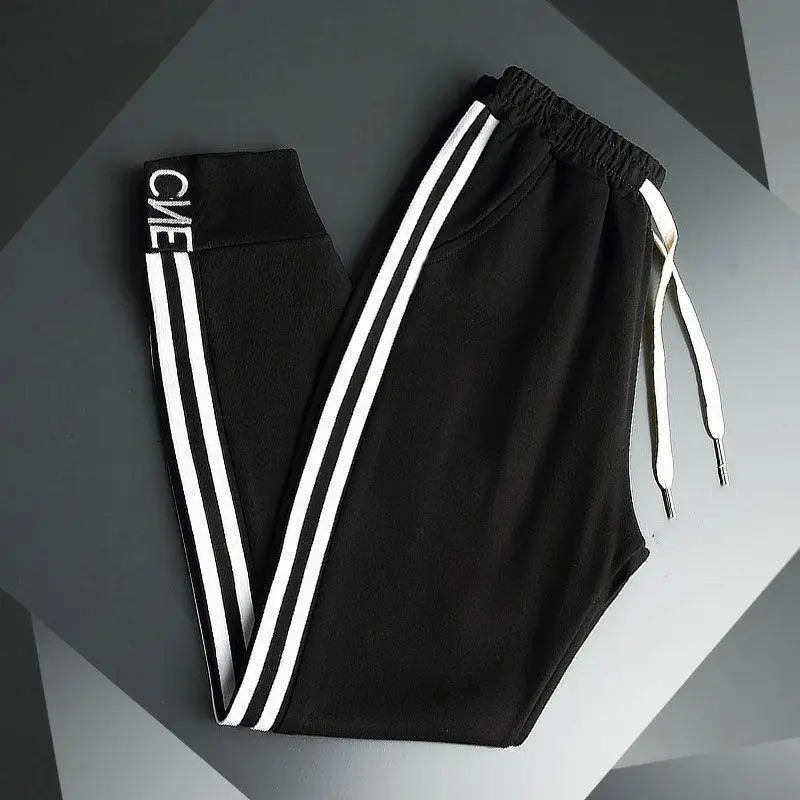 WTEMPO Spring and Summer Loose Slim Straight Tube High Waist Harlan Pants Casual Sports Leggings 241007