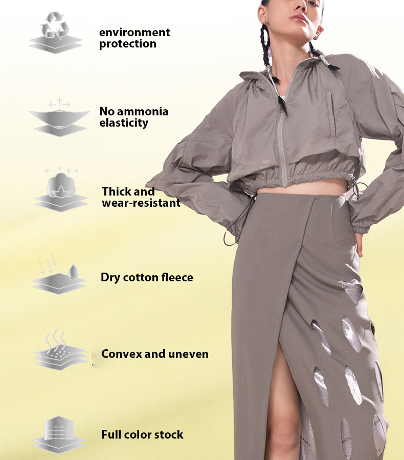 All-Weather Resistant Thermally Protective Fabric with Multiple Layers