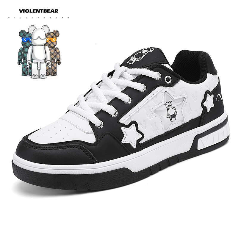 Extraordinarily Charming Violent Bear Skateboard Sho es Men T rendy and Uniquely Eye-Catching. Women atillsa de deporte