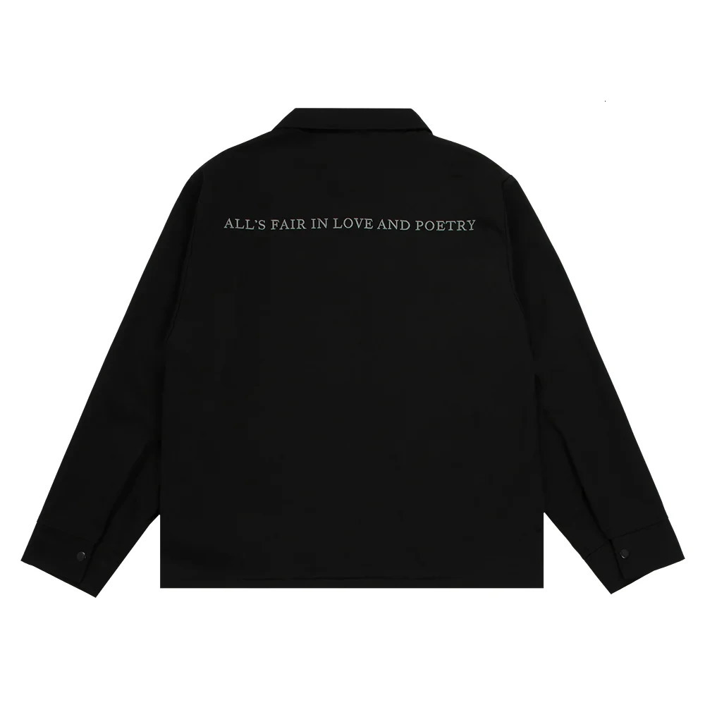 The Tortured Poets Department Embroidery Black Jacket 2 Patch Set Bundle For Men And Women Stuff Top Outerwear Coat Clothes 241011