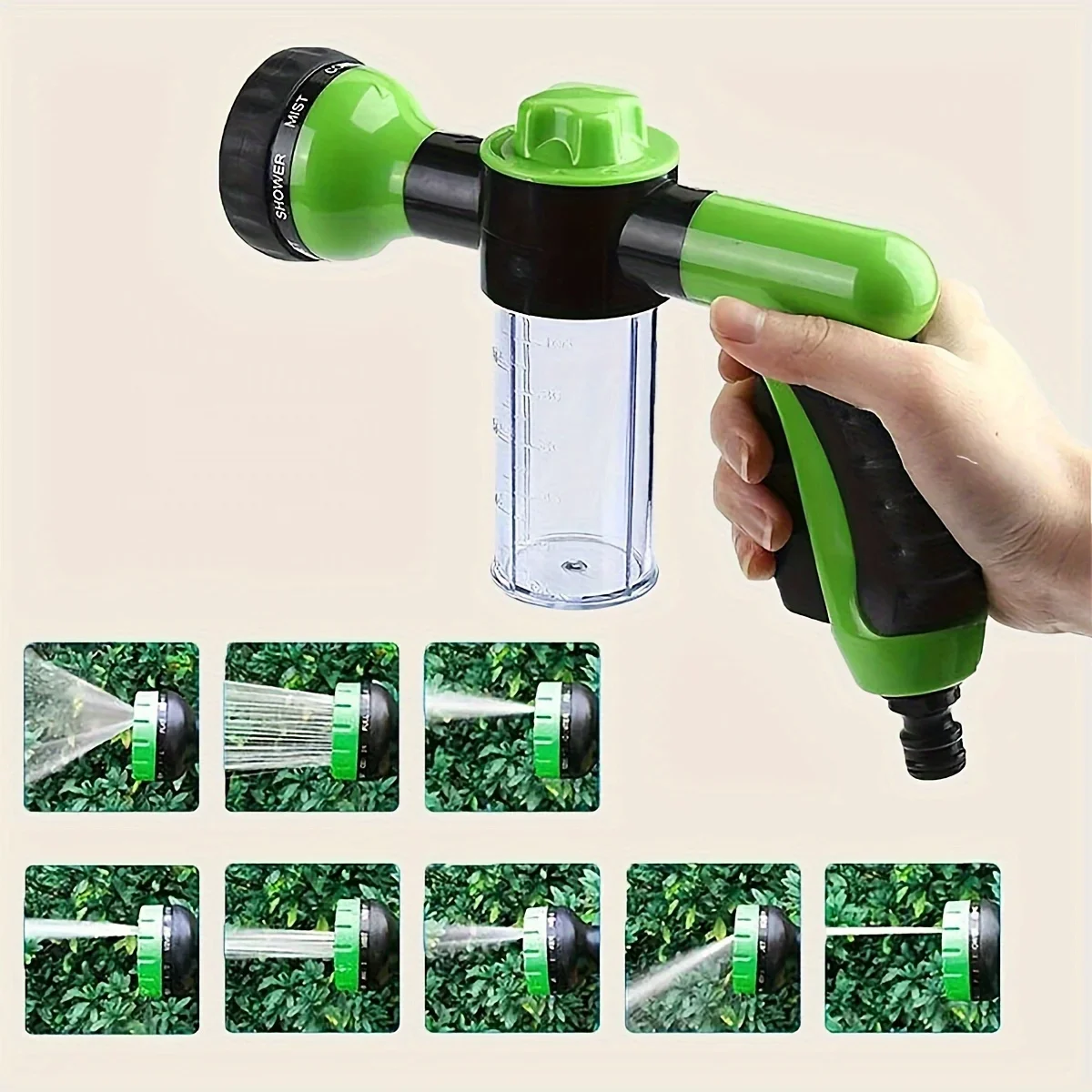 5pcs Pet Grooming Tool Set: Make Bathing Your Dog or Cat Easier with Hose Spray Nozzle, Foamer, Soap Dispenser & More!