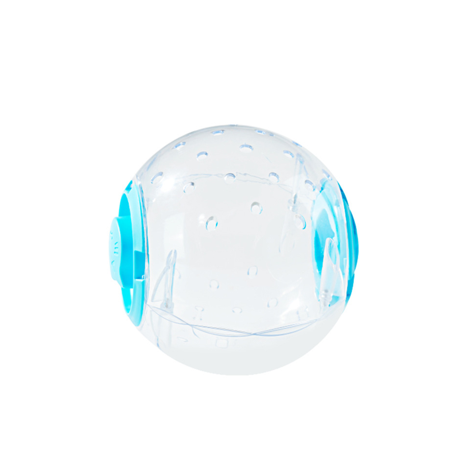 Small Pet Hamster Running Ball with Leash Exercise Toy Household Running Jogging Toy Hamster Spinning 12cm