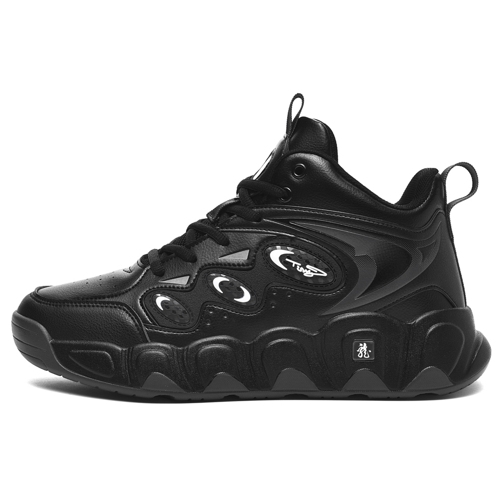 Plus Big Size 50 51 52 53 54 Mens Basketball Shoes Leather Sneakers Ankle Sports Shoes Anti-skid Winter Plush Super Warm New