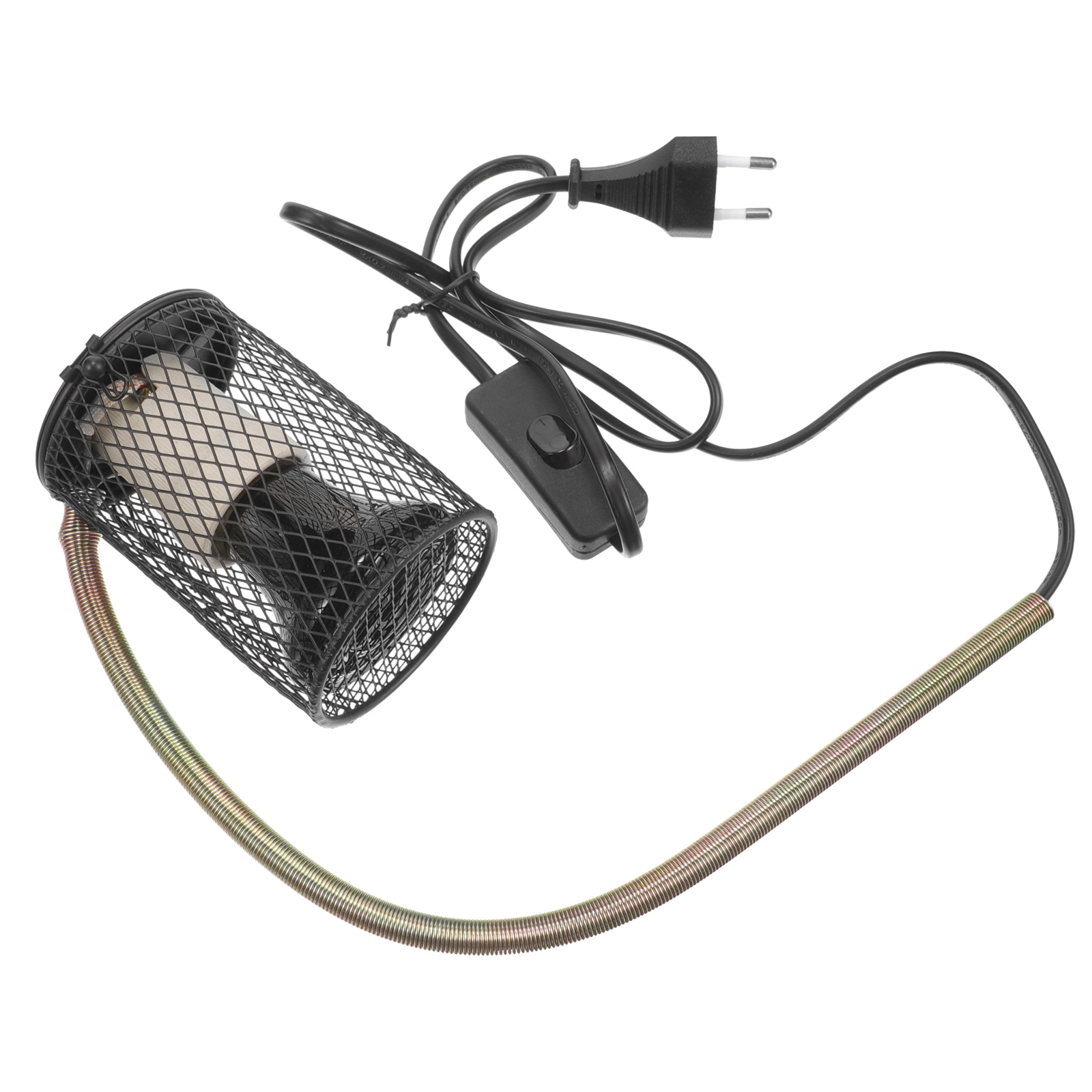 Heater Lamp Grille Reptile Tank Bulb Bulbs Reptiles Animal Bird Heating Metal