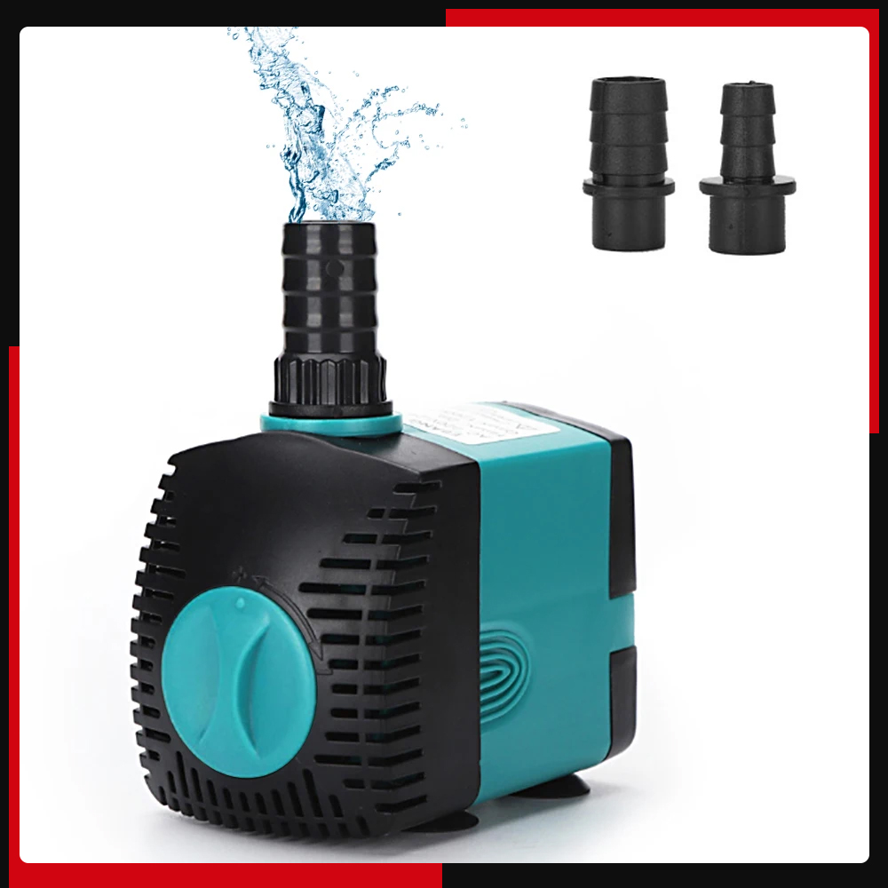 600L/H Water Pump Ultra Quiet 10W EB303 Submersible Fountain Aquarium Circulating Fish Pond Fish Tank Side Suction Pump