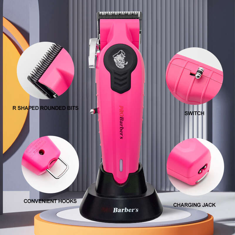 Clipper Shaver Kit Men Professional Barber Set for Hair and Cutting Zero Gap T-Blade Beard Trimmer