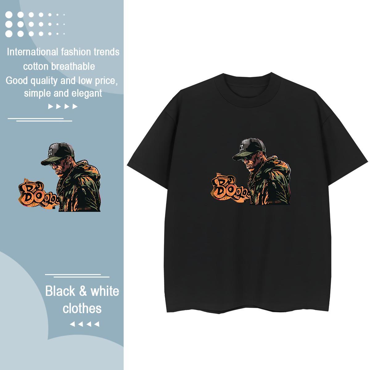 TOP Quality Women T Shirts 100% Cotton 230g Breathable Crew Neck Daily Wear character Lady T shirt Soft Skull Clothings