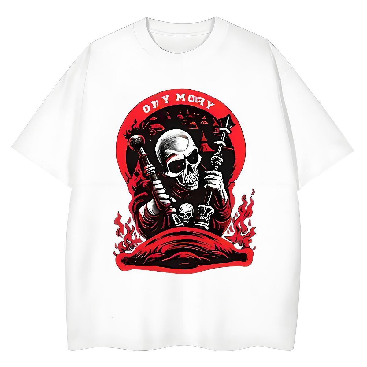 2024 Designer T-Shirts for Women 100% Cotton 230g Breathable Short Sleeve Daily Wear skull Lady T shirt High quality Plus Size Custom Tees Shirts