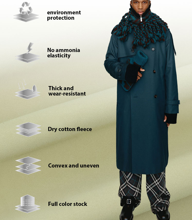 High-Tech Thermal Clothing Ultra-Dense Fabrics Combining Wind Resistance and Water Repellency