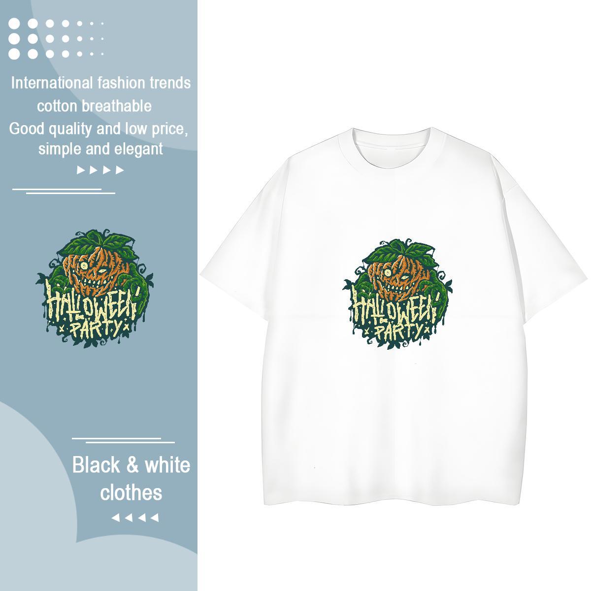 2024 Designer Woman T Shirts 100% Cotton 230g Breathable Crew Neck Beach skull Women Tees Lady Oversized Tops Shirt