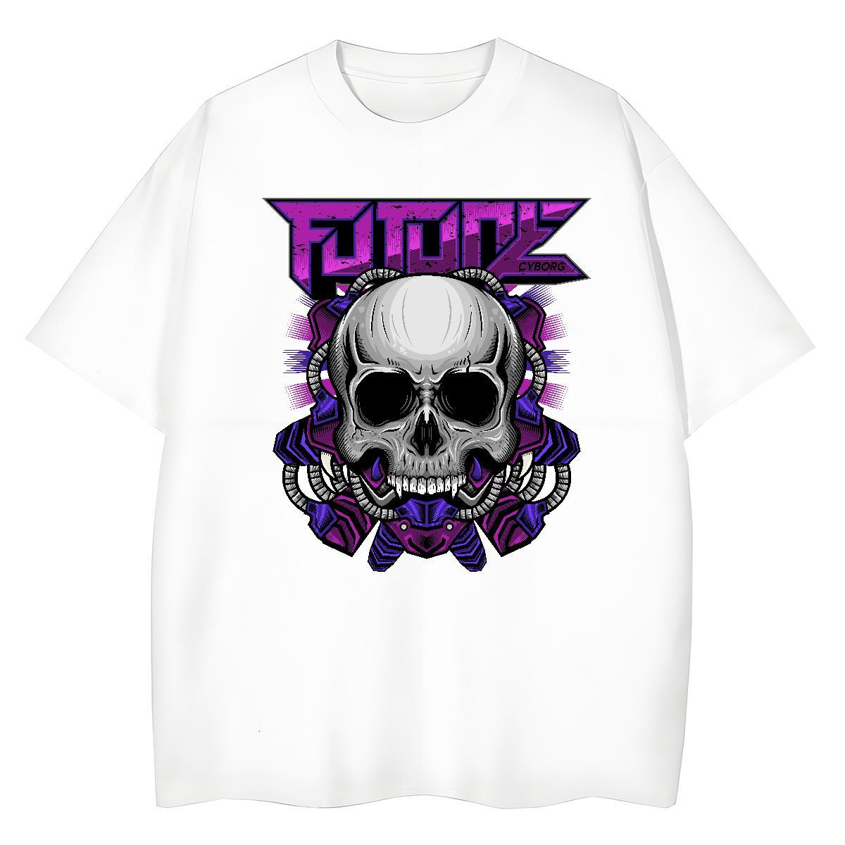 2024 Designer Womens T Shirts 100% Cotton 230g Breathable Soft Casual Beach skull Couples T Shirts Unisex Customized Tops Tees