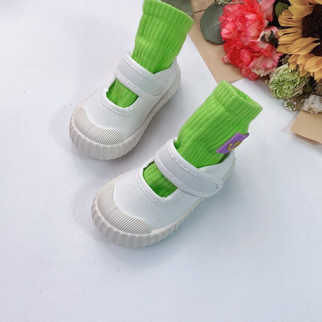Kids Canvas Shoes 2025 Spring New Children Board Shoes Boys Girls Baby Casual Shoes Soft Non Slip Sneakers Sizes 21 - 32