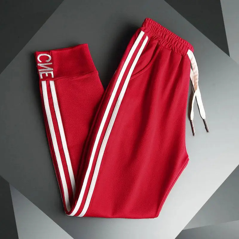 WTEMPO Spring and Summer Loose Slim Straight Tube High Waist Harlan Pants Casual Sports Leggings 241007