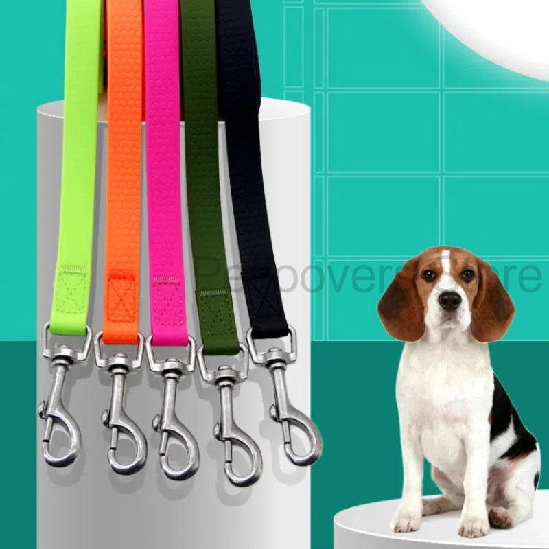 Waterproof PVC Leash for Pet Training, Durable Lead Rope, Cat Leashes, Puppy Leashes, Outdoor Supply, 3m, 5m, 10m, 15m, 20m