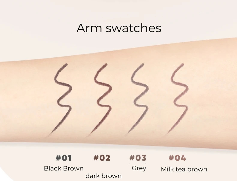 Judydoll Precision eyeliner pen smooth waterproof scratch resistant durable stain free brown eyeliner 241007