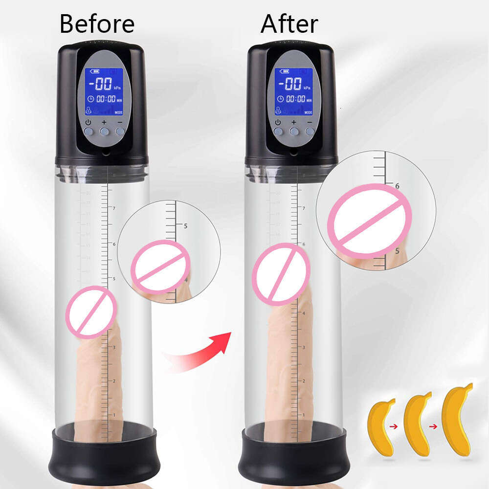 Electric Penis Pump Sex Toys for Men Dick Enlargement Pumps Penis Vacuum Pump Penile Enlarger Erection Male Masturbator Sex Tool