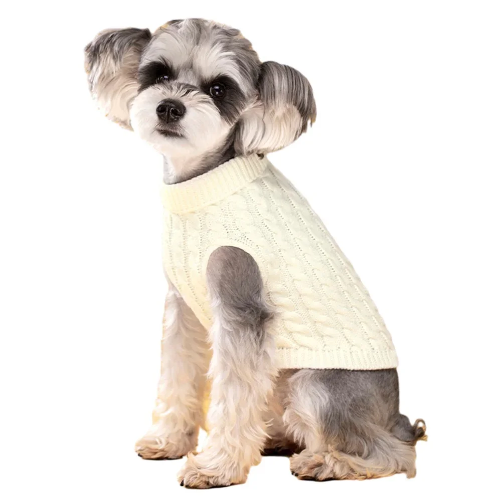 Pet Solid Colour Sweater Candy-Colored Sweater Autumn Winter Comfortale Sweater