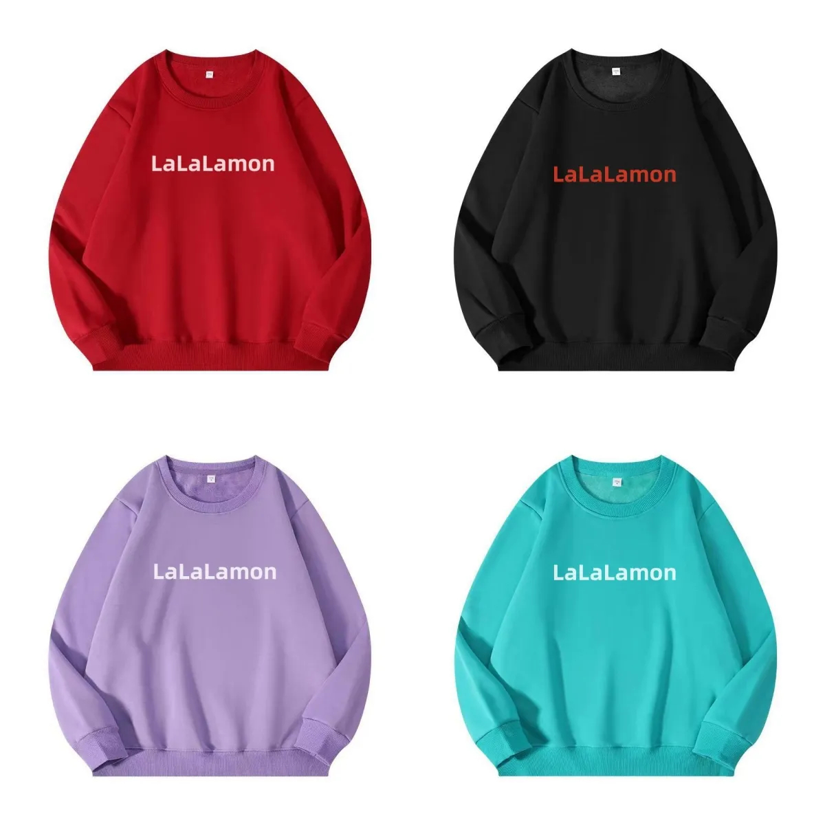 Women Oversized Mens and Womens Outfit Loose Round Neck Plus Wool Thick lululies lemonly lemenly Sweater shirt Yoga Shirts Quick-drying Running