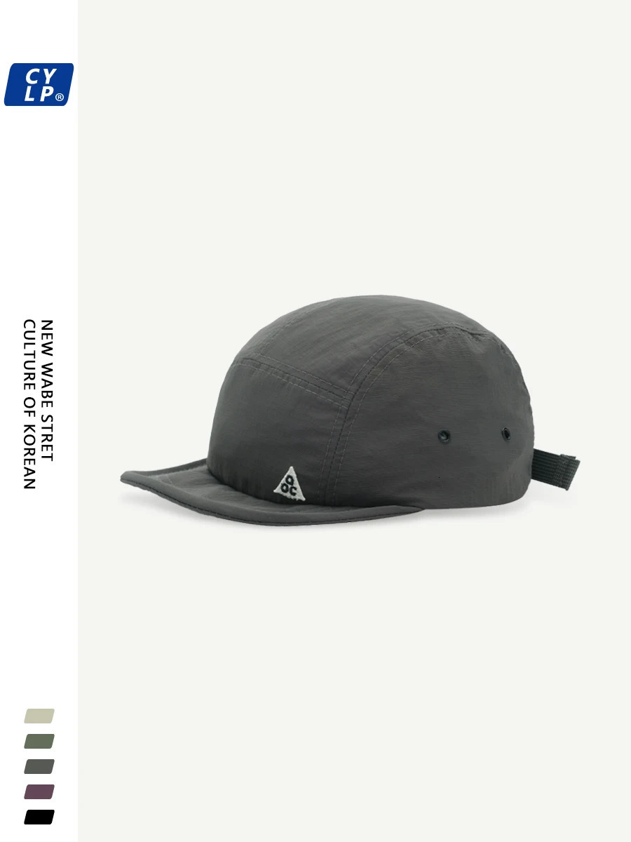 Quick drying turbo baseball cap mens and womens Korean style simple fashionable letter embroidered foot 241009